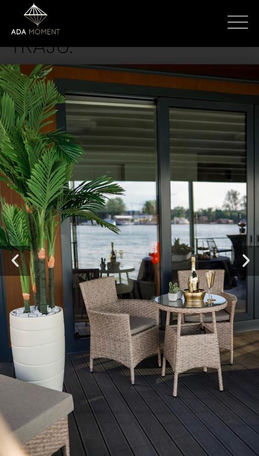 Ada Moment Splav- Kuca Na Reci Beograd- Floating House On Sava River ,Belgrado Exterior foto