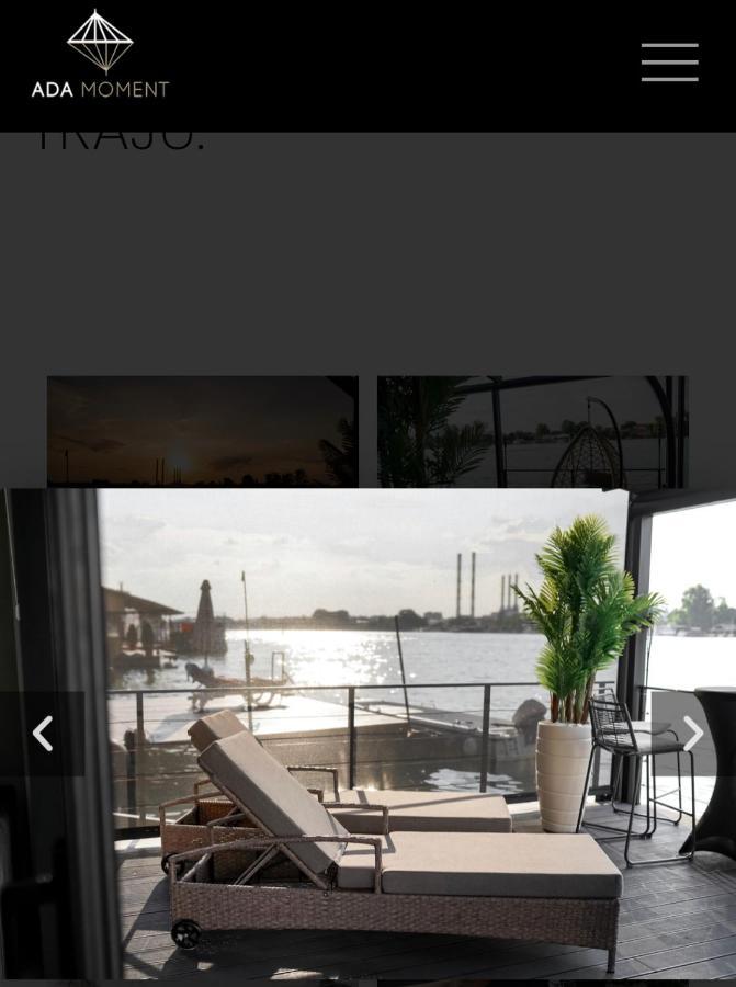 Ada Moment Splav- Kuca Na Reci Beograd- Floating House On Sava River ,Belgrado Exterior foto